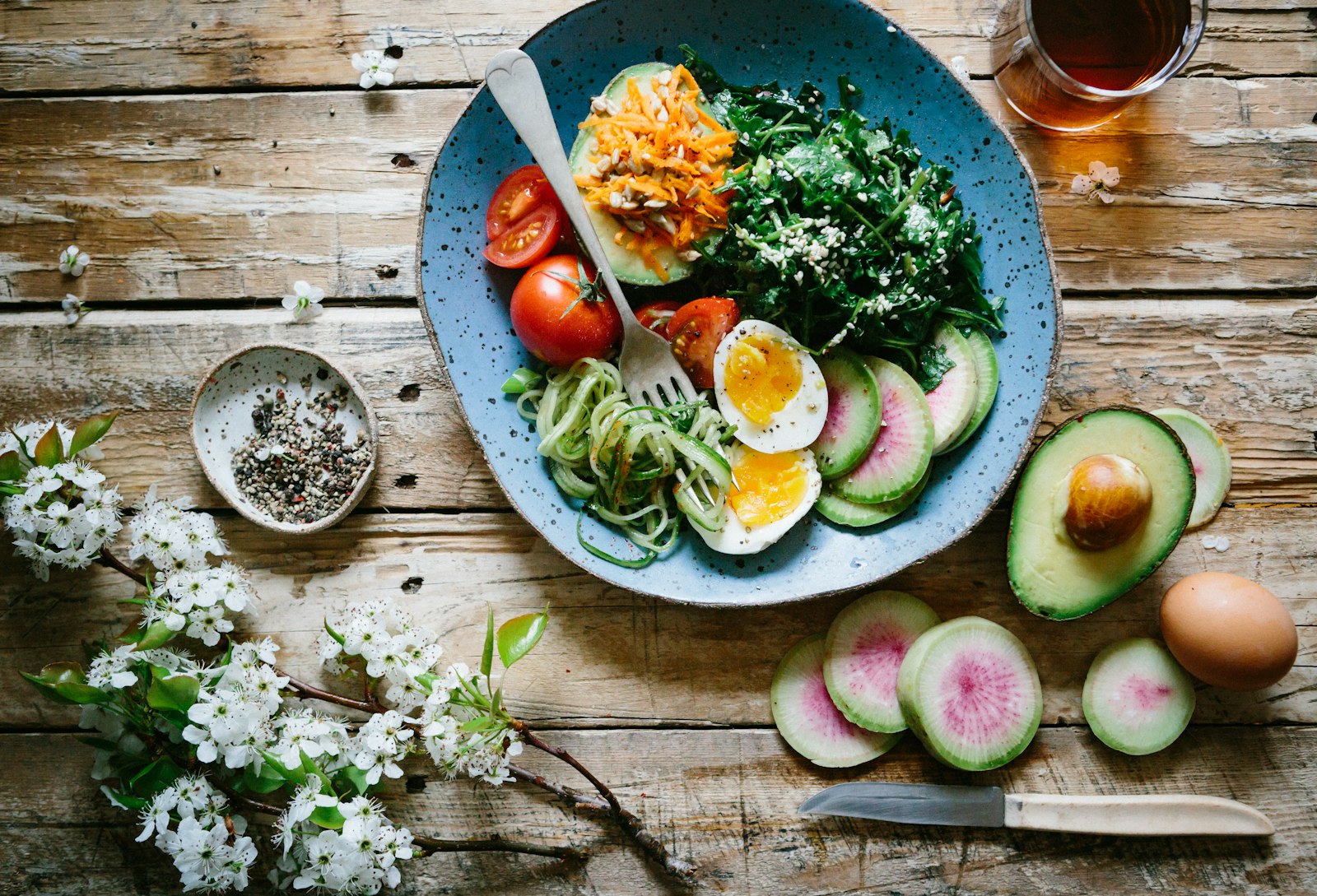 AI scanning a healthy meal